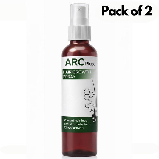 ARC Plus Hair Growth Spray 100 ml each Pack of 2 - GlowNest